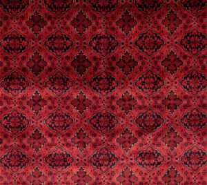 afghan worsted wool rug