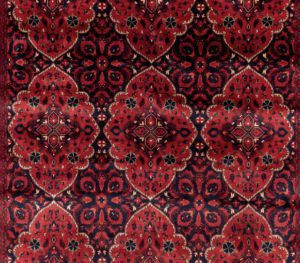afghan worsted wool rug