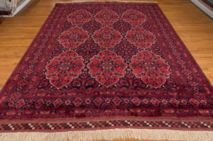 afghan worsted wool rug