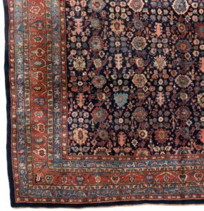 antique persian bidjar rug