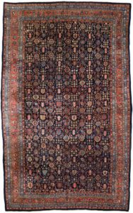 antique persian bidjar rug
