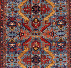 persian heriz wool rug