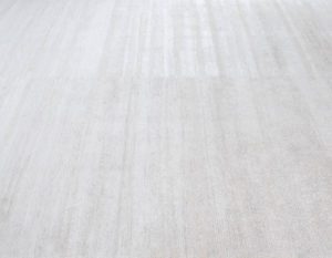contemporary banana silk rug