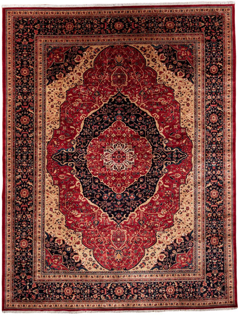 kashan wool rug