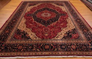 kashan wool rug