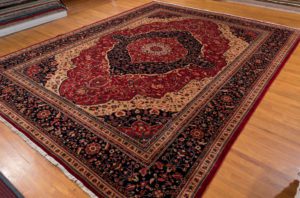 kashan wool rug