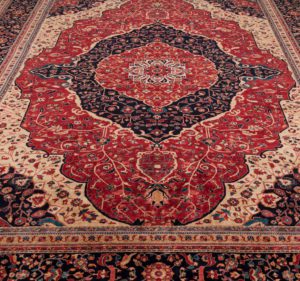 kashan wool rug