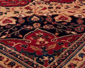 kashan wool rug