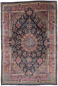 Persian Lavar Kerman Rug
