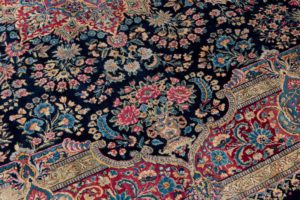 Persian Lavar Kerman Rug