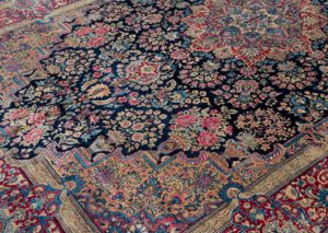 Persian Lavar Kerman Rug