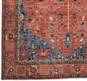 serapi wool rug