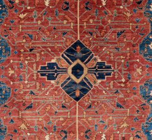 serapi wool rug