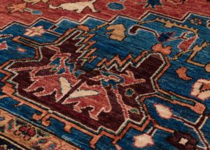 serapi wool rug
