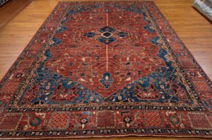 serapi wool rug