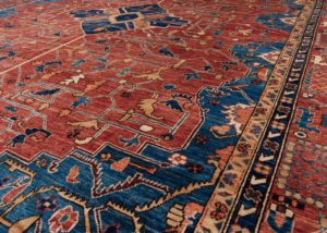 serapi wool rug