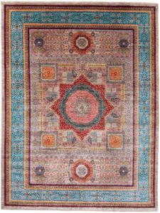 mamluk handwoven tribal rug