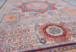 mamluk handwoven tribal rug