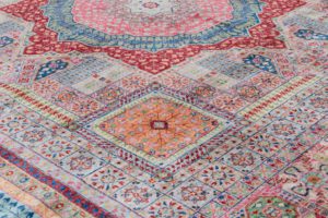 mamluk handwoven tribal rug