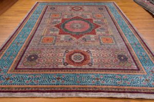 mamluk handwoven tribal rug