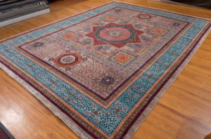 mamluk handwoven tribal rug