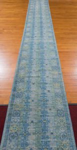 kuba handwoven wool rug