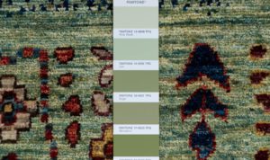 gabbeh handwoven wool rug