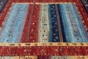 gabbeh handwoven wool rug