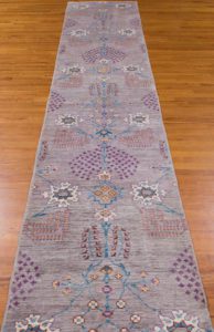 contemporary garden runner rug