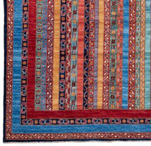 tribal wool rug
