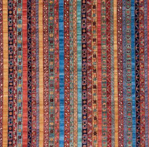 tribal wool rug