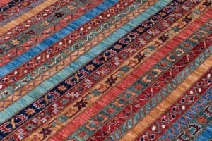 tribal wool rug