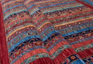 tribal wool rug
