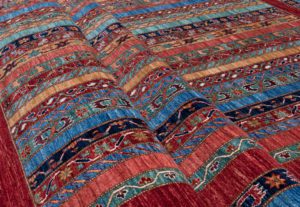 tribal wool rug