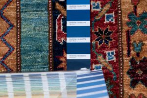 tribal wool rug