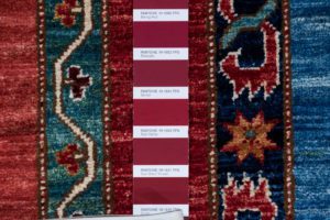 tribal wool rug