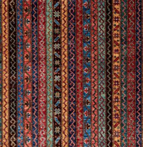 shawl tribal wool rug