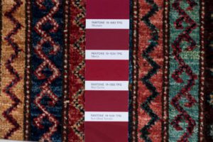 shawl tribal wool rug