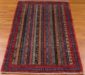 shawl tribal wool rug