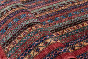 shawl tribal wool rug