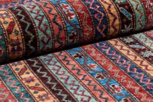 shawl tribal wool rug
