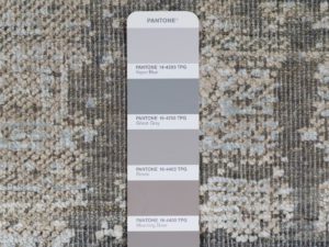 modern wool and silk rug