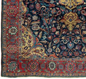 antique tabriz rug