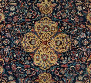 antique tabriz rug