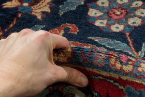 antique tabriz rug