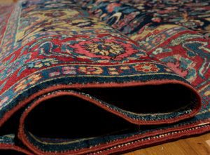 antique tabriz rug