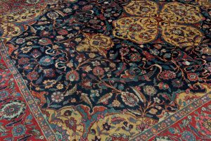 antique tabriz rug