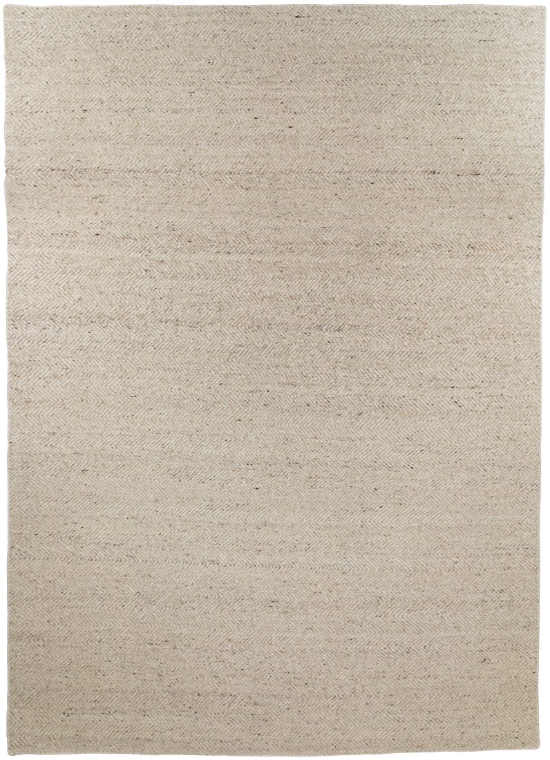 chunky flatweave wool rug