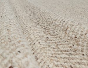 chunky flatweave wool rug