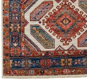 anatolian tribal wool rug